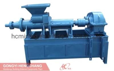 Charcoal Long Rods Shape Briquettes Single Screw Extruder Briquette Extruder Machine