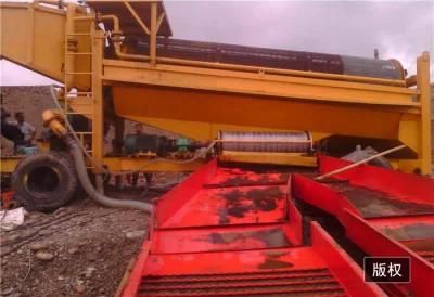 Africa Popular Small Trommel 200 Tph Alluvial Gold Mine Washing Plant for Sale