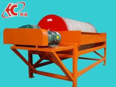 China Dry or Wet Magnetic Drum Separator Machinery for Iron Mining