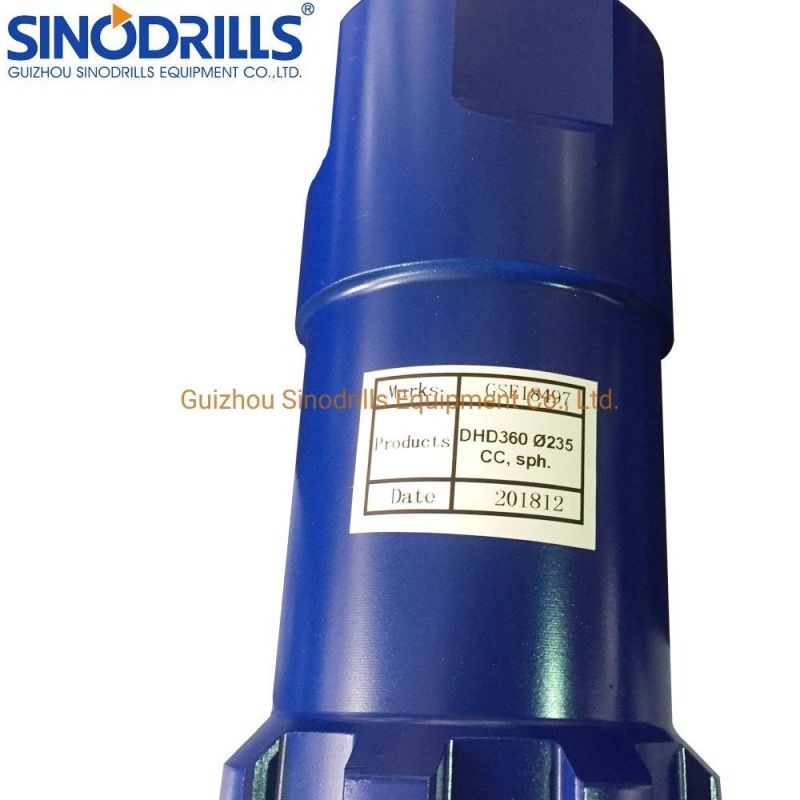 235mm DHD360 DTH Bit for Downhole Rock Drilling