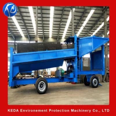 Gold Mining Washing Processing Equipment Sand Vibrating Screen Machine Ore Trommel Wash ...