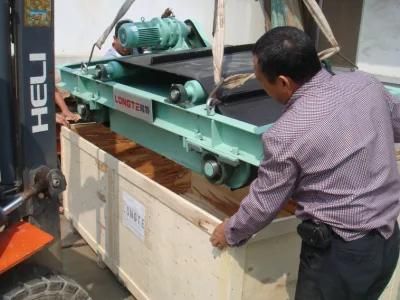 Suspended Installation Electromagnetic Ferrous Metal Catcher for Conveyor Belts Recycling ...