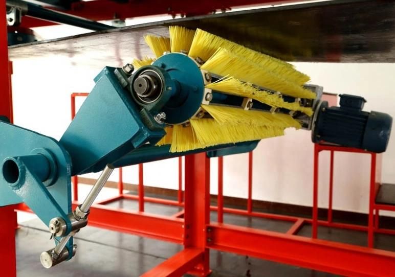 Industrial Dry Material Conveyor Cleaning Brush Belt Cleaner Roller