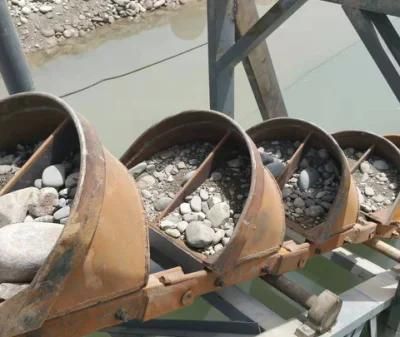 River Alluvial Gold Ore Dressing Equipment Gold Extraction Dredger