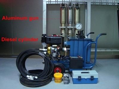 Hydraulic Rock Splitter for Mining Diesel Motor Similar to Darda
