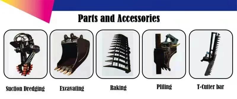 Equipment Machine Amphibious Excavator Amphibious Multi-Function Dredger for Sales
