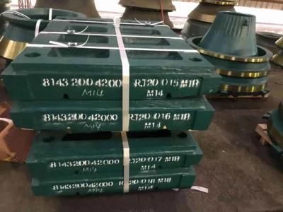 Nordberg C63 C80 Jaw Crusher OEM Wear Parts for Mining Machine