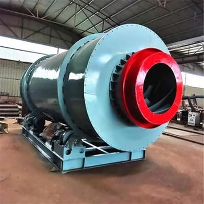 Capacity 10-99 Tph Three Drums Rotary Dryer Rotary Sand Dryer Wood Chips Rotary Drum Dryer