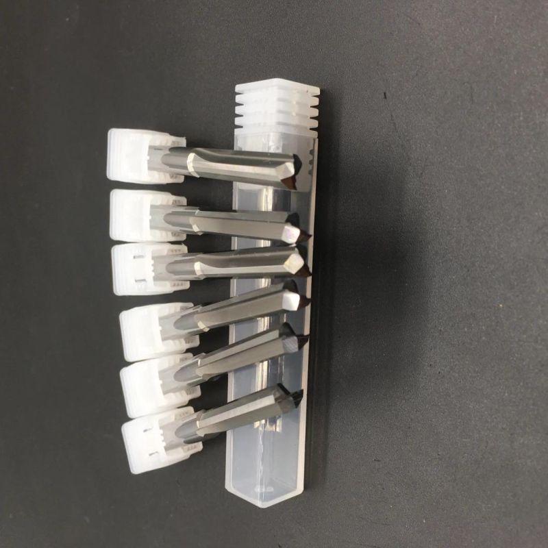 Gw Carbide-Carbide Straight End Mill Tungsten Carbide 2 Straight Flute Cutting Tools for Wood Solid Carbide Straight Flute End Mill Inch Size 1/4" *32*60mm
