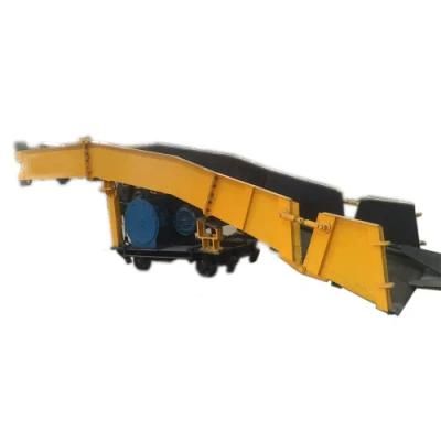 Metal Mine Scraper Bucket Type Rock Loader with Mining Car