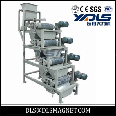 High Intensity Dry Permanent Magnetic Roll Separator