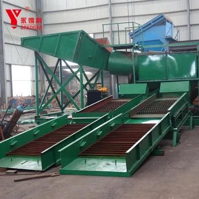250m3/Hour Dry Land Gold Washing Plant for Sales in Sudan