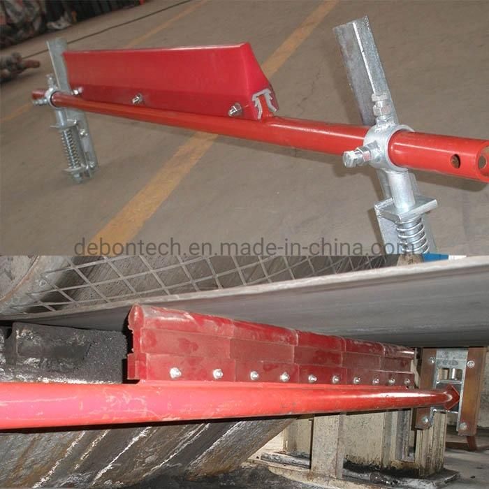 Secondary Belt Scraper with Replacement Polyurethane Blade