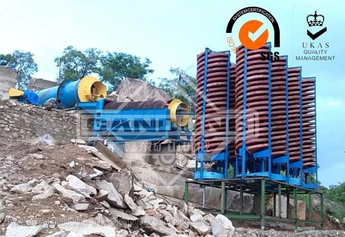 5ll-600 Spiral Chute Concentrator for Washing Sea Beach Sand