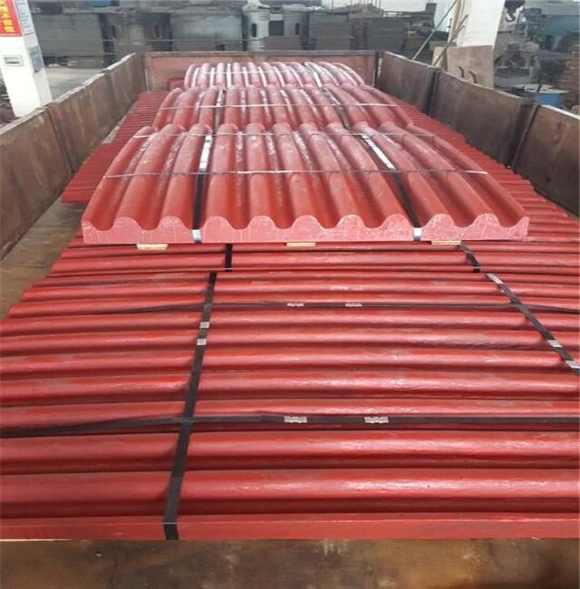 Movable/Swing and Fixed Jaw Plate for Jaw Crusher Spare Parts
