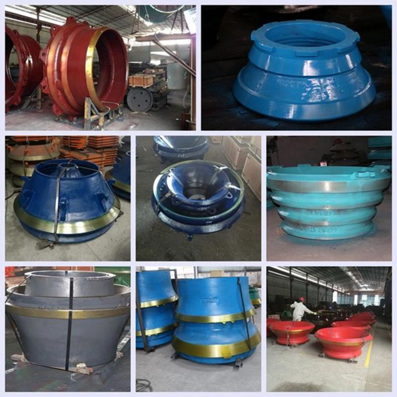 Cone Crusher Wear Resistant Parts Bowl Liner and Concave