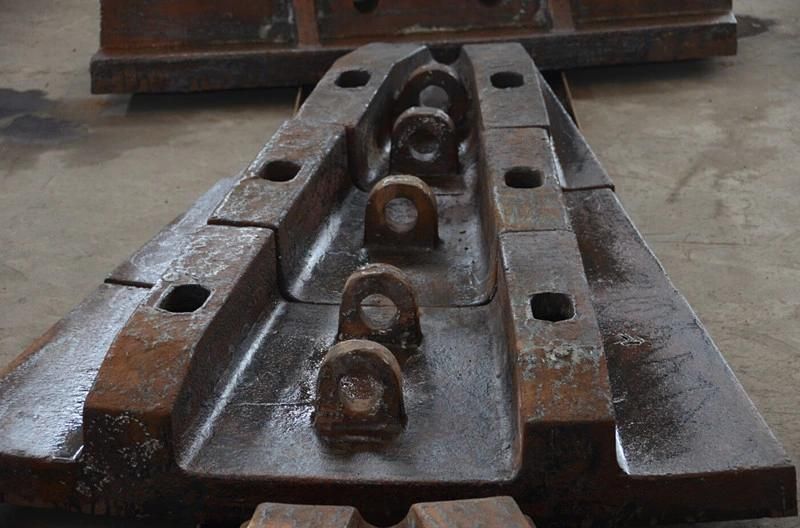 Super High Manganese Steel Casting Mill Liners for Mill, Ball Mill, Cement Mill and Mine Mill