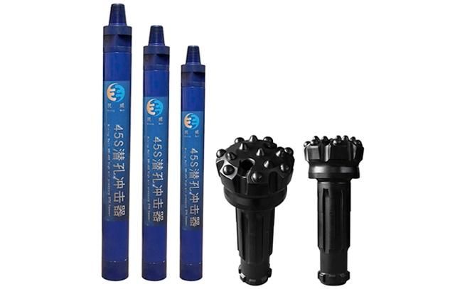 D Miningwell DTH Hammer Bore Pile DHD45A 4 Inch for Water Well Mining High Air Pressure DTH Hammer Water Well