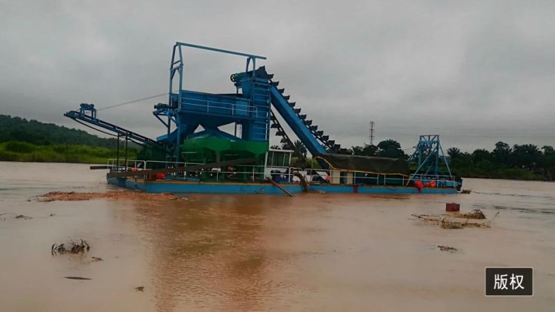 Low Price Bucket Chain Sand Dredger for Sale