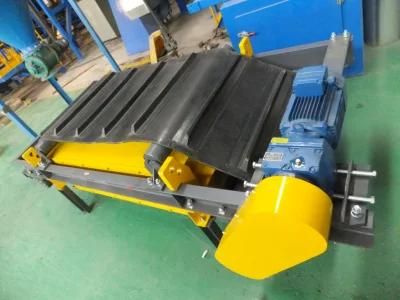 Overband Suspended Electromagnetic Separator Self-Cleaning Permanent Magnet