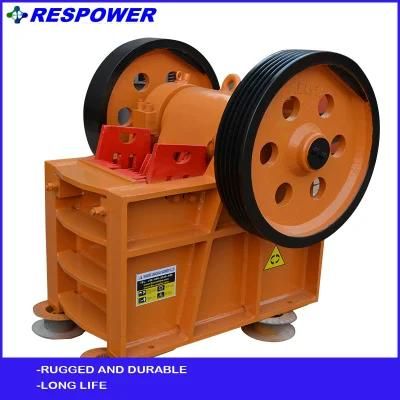 PE250*400 Low Cost Sationary Jaw Crusher for Mining /Coal /Power Plant