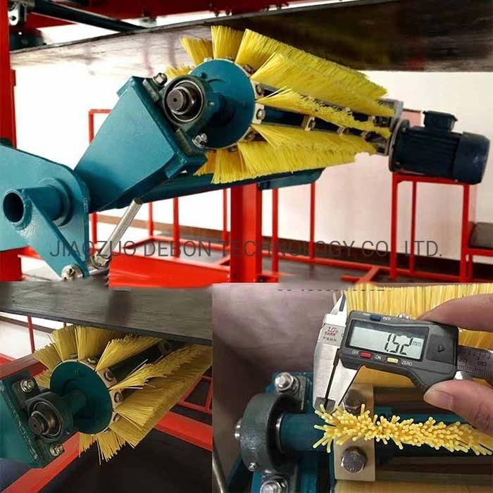 Conveyor Belt Cleaning Brush Roller Cleaner Nylon 66 Bristles Brush