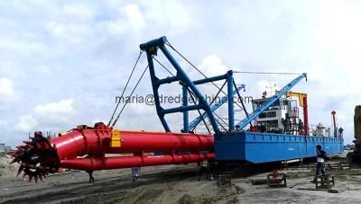 Julong-3500m3/H Hydraulic Cutter Suction Dredger Vessel