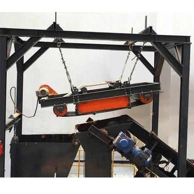 Mining Machine Iron Ore Armor Belts Conveyor Materials Metal Scrap Overband Magnetic ...
