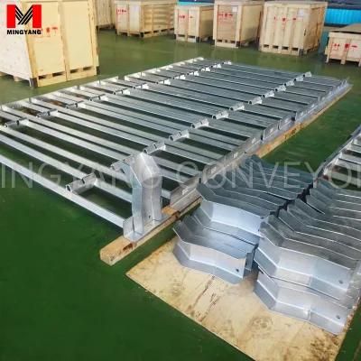 Belt Conveyor Retractable Trough Transom Frame