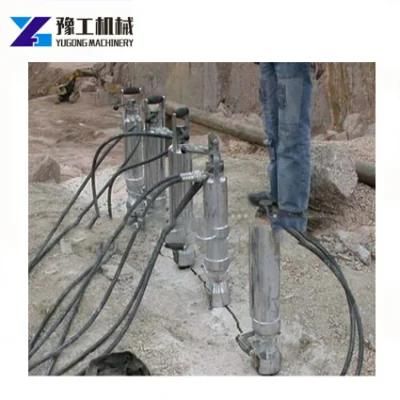 Hydraulic Rock Drilling Stone Splitter Machine Portable Concrete Breaker Tools with ...