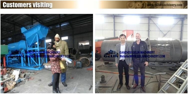 Rotary Scrubber Machine for Chromite Gold Diamond Zircon Washing
