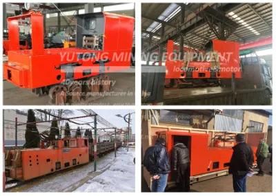 Cjy14 Ton Mining Trolley Electric Locomotive in Narrow Gauge for Gold Mine