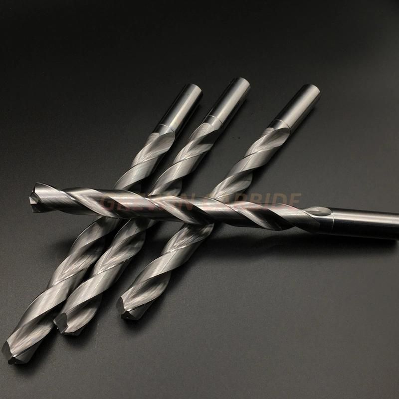 Gw Carbide-Dia 10mm Tungsten Carbide Point Drill for Drilling on Metal
