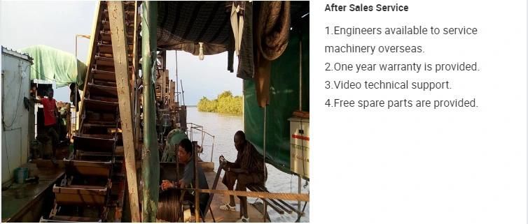 Sand Gold Chain Bucket Dredger/Sand Dredging Machine for Sale