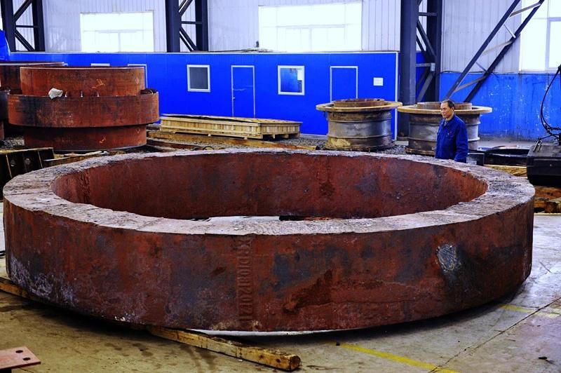 Casting Kiln Tyre & Support Roller of Lime Rotary Kiln Parts