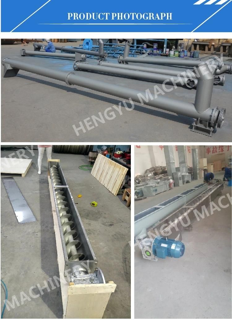 Stainless Steel Powder or Granule Auger Screw Conveyor