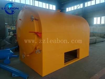 High Temperature Smokeless Horizontal Biomass Carbonization Furnace