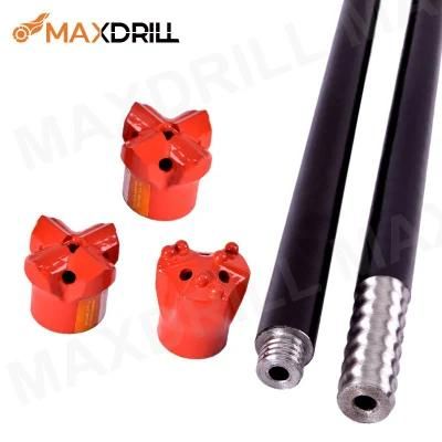 Maxdrill Rock Drilling Tools Blast Furnace Taphole Drill Bit