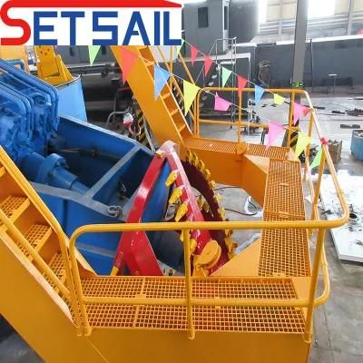 32inch Water Flow 7500m3 Cutter Suction Sand Dredger with Underwater Pump