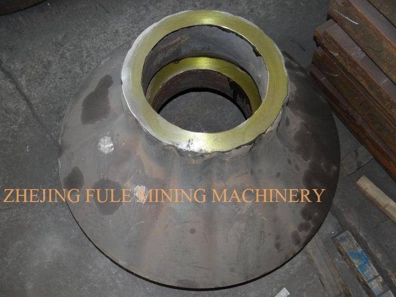 Cone Crusher Spare Parts Steel Casting Mantle