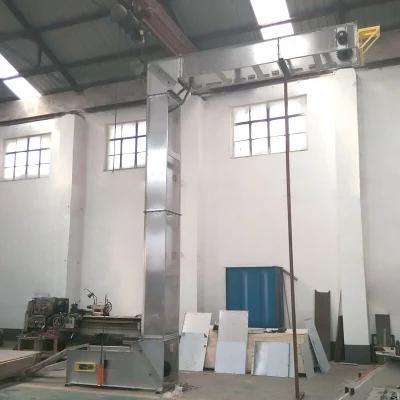 Multi Drop Industrial Granules Sand Powder Raw Material Heavy Duty Conveyor Z Shape ...