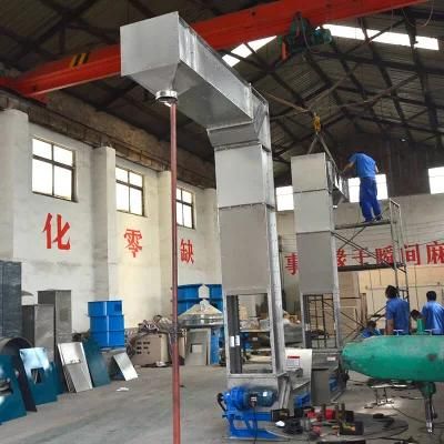 High Capacity Three Drop 7 Meter Transfer Conveying Bucket Elevator Equipment for ...
