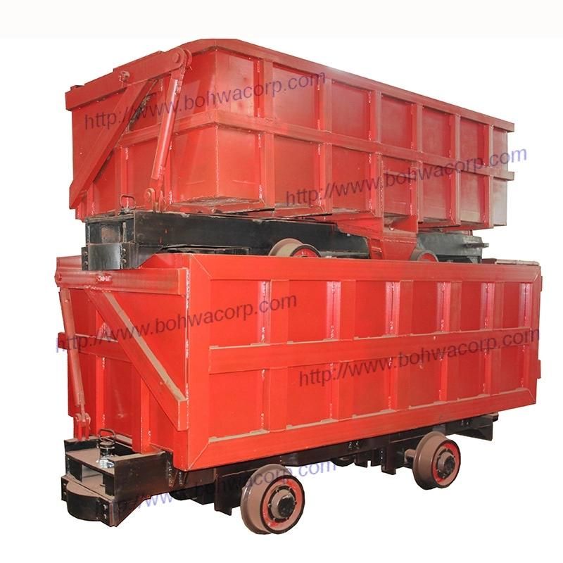 3.30cbm Loading Capacity Railway Fixed Dump Bucket Mine Car