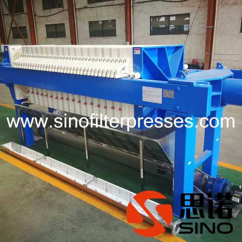 Heavy Designed Plate Filter Press for Stone Crushing Slurry / Tailing Dewatering