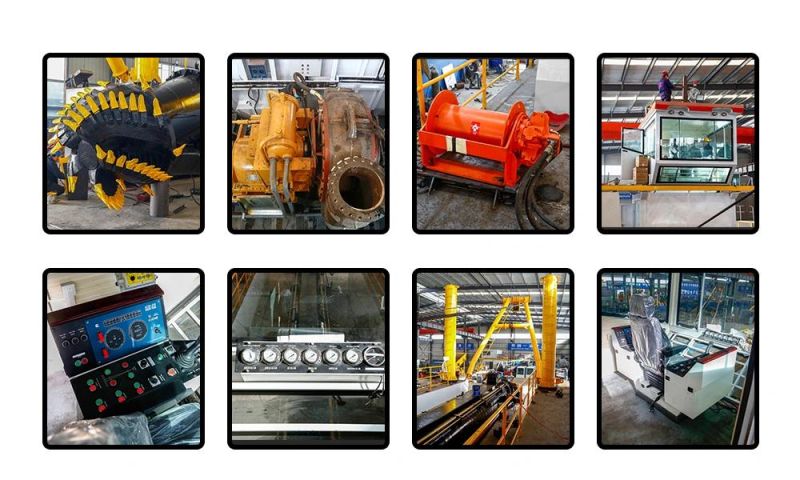 Mining Machinery Gold Mining Dredge Cutter Suction Dredger for River Sand Dredging/Expansion/Deepening