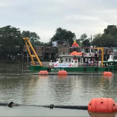 Cutter Suction Dredger with 15 M Dredging Depth 2000 M Discharge Distance