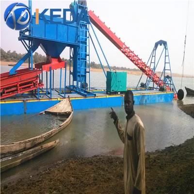 2017 New Product Chain Bucket Gold Mining Ship