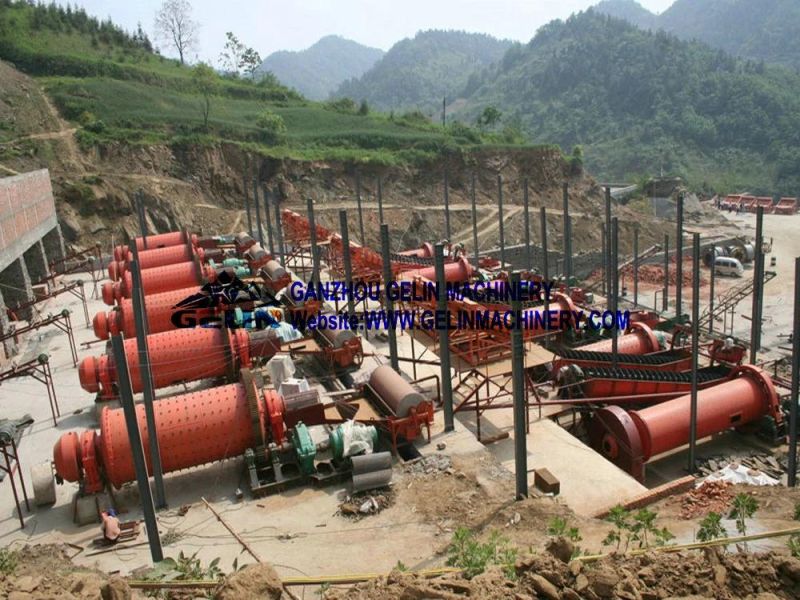 Tantalum-Niobium Mineral Processing Equipment Ball Grinder Mill 900*1800