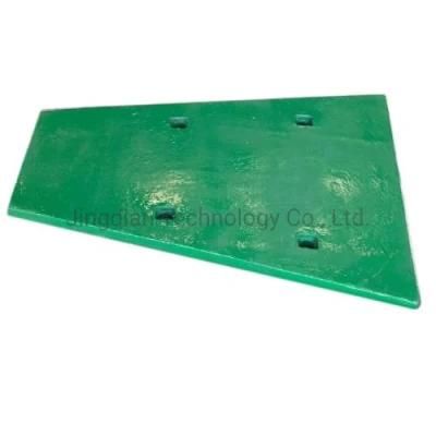 After Market Mn13cr2 Mn18cr2 Jaw Crusher Spare Parts Cheek Plate