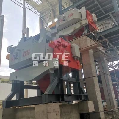 Vertical Ring Wet Magnetic Separator Used for 0-1.2mm Non-Metallic Mineral